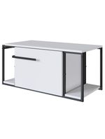 Gabinete Para Banheiro Suspenso Industrial Sem Cuba Branco