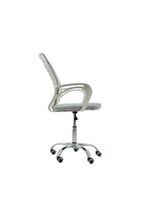 Kit 2 Cadeiras De Escritório Secretaria Diretor Roma Ergonômica - Branca
