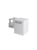 Gabinete Armario Para Banheiro Legno 630 (somente Balcao) Branco Chess C-branco Chess