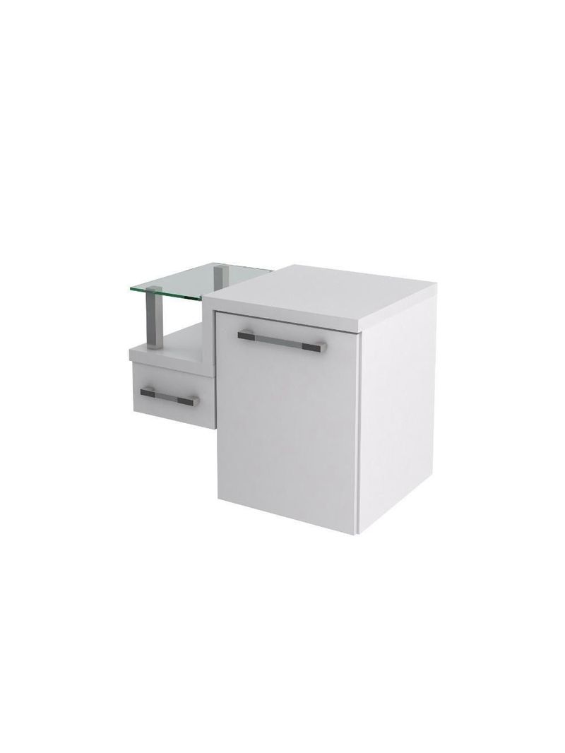 Gabinete Armario Para Banheiro Legno 630 (somente Balcao) Branco Chess C-branco Chess