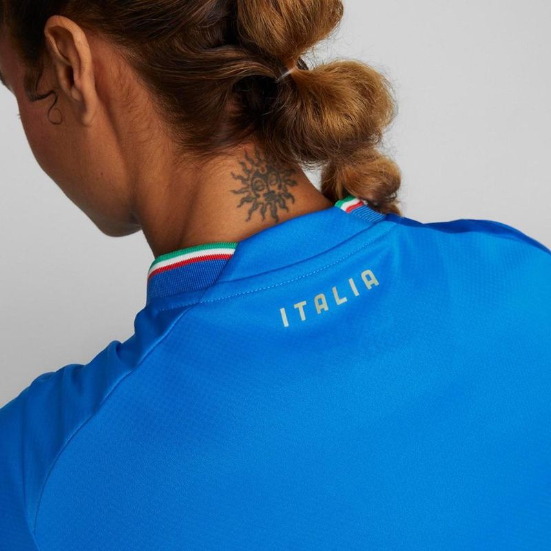 Camisa seleção itália home 22/23 s/n° torcedor puma feminina