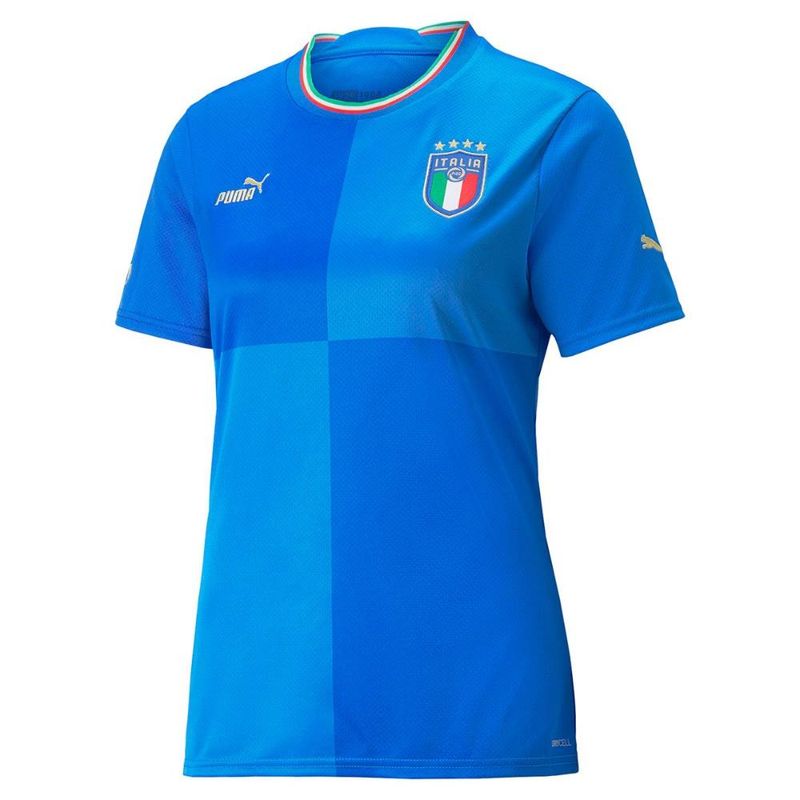 Camisa seleção itália home 22/23 s/n° torcedor puma feminina