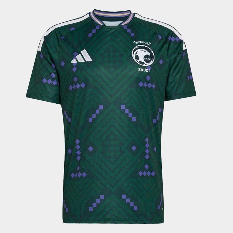 Camisa seleção arábia saudita home torcedor 2026 s/n adidas masculina