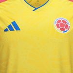 Camisa seleção colômbia  home torcedor 2026 s/n adidas masculina