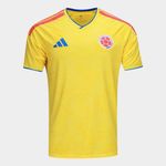 Camisa seleção colômbia  home torcedor 2026 s/n adidas masculina