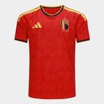 Camisa seleção bélgica home torcedor 2026 s/n adidas masculina
