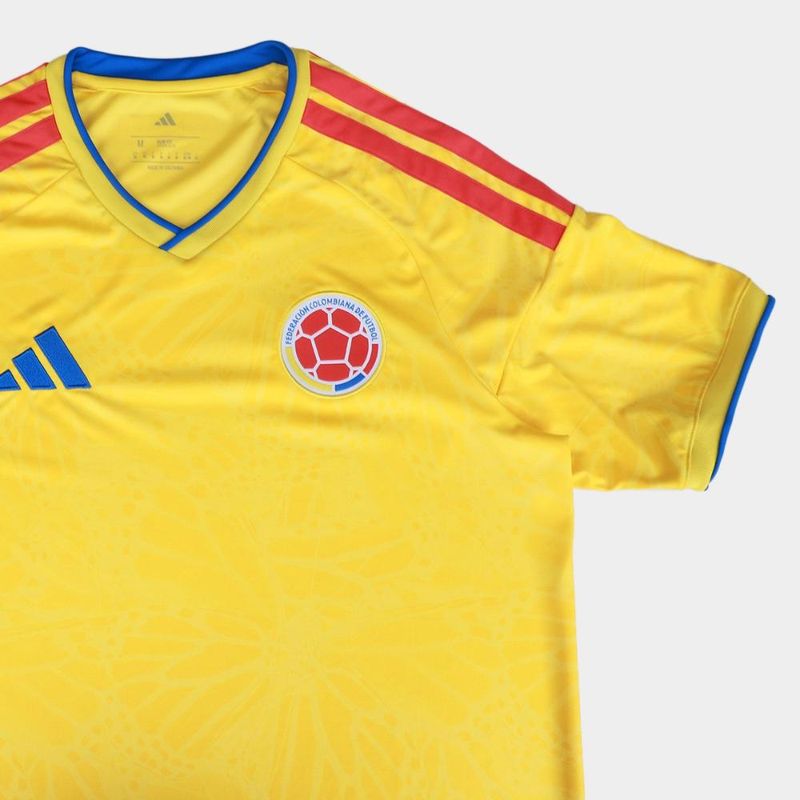 Camisa seleção colômbia  home torcedor 2026 s/n adidas masculina