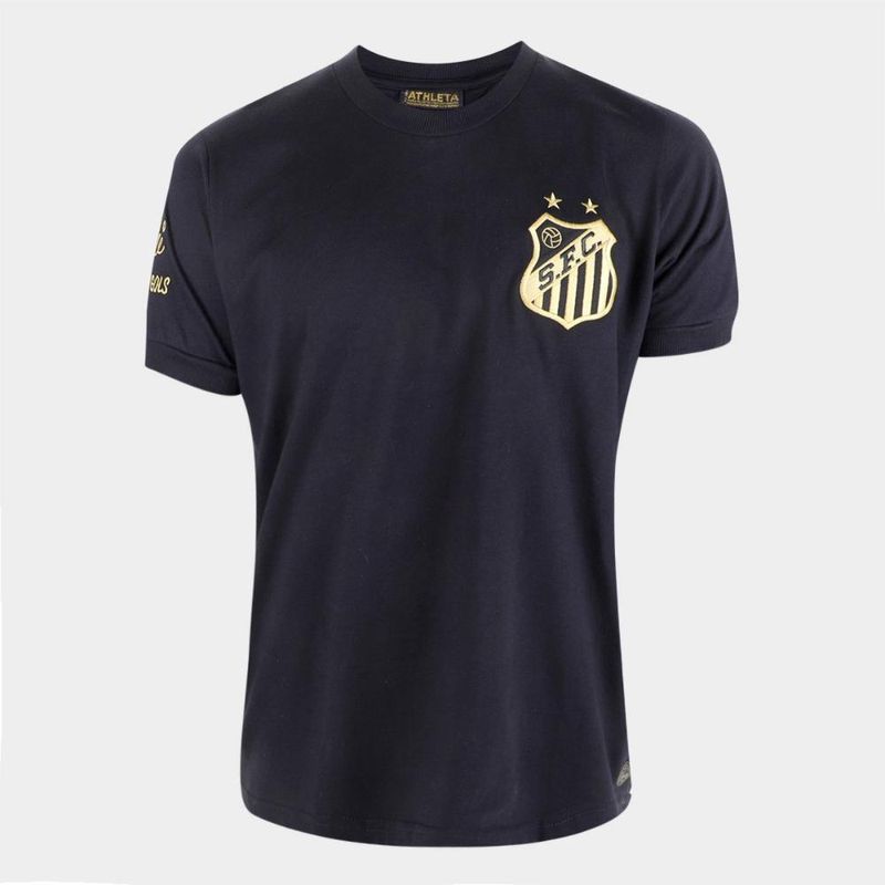 Camisa santos pelé athleta comemorativa 1000 gols masculina