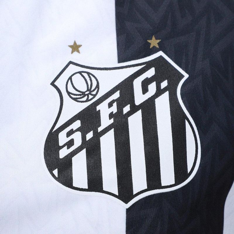 Camisa santos mosaico feminina