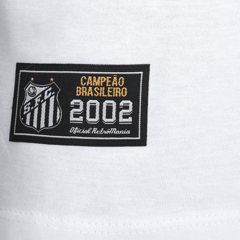 Camisa santos retrômania 2002 masculina