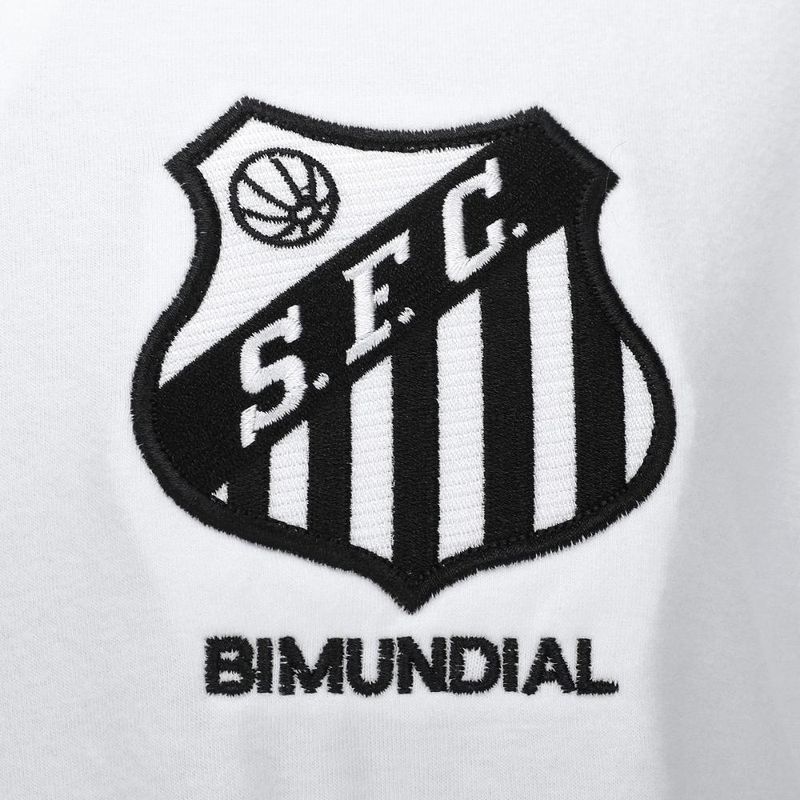 Camisa santos 1963 bi mundial manga longa masculina