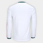 Camisa real madrid manga longa home 26/27 s/n torcedor adidas masculina