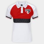 Camisa polo são paulo triple feminina