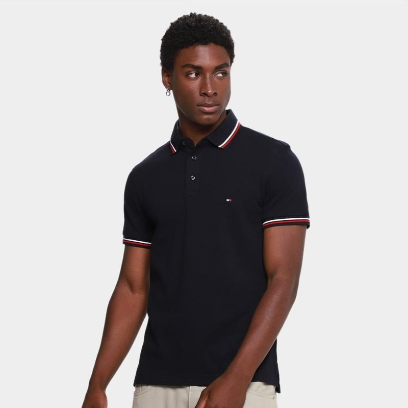 Camisa polo tommy hilfiger masculina