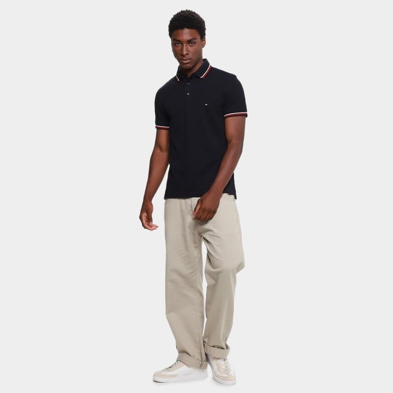Camisa polo tommy hilfiger masculina