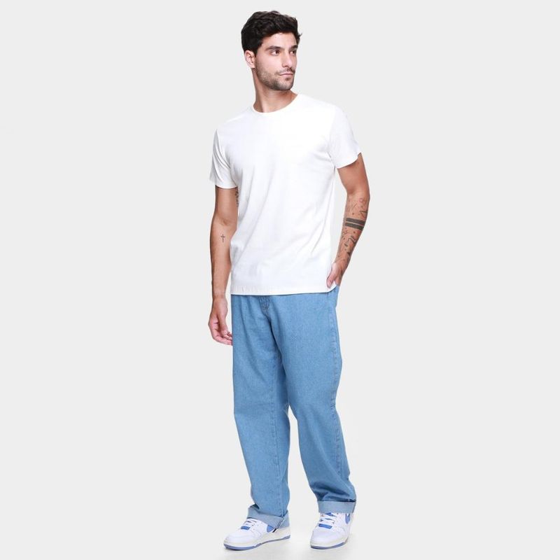 Camiseta colcci canelada masculina