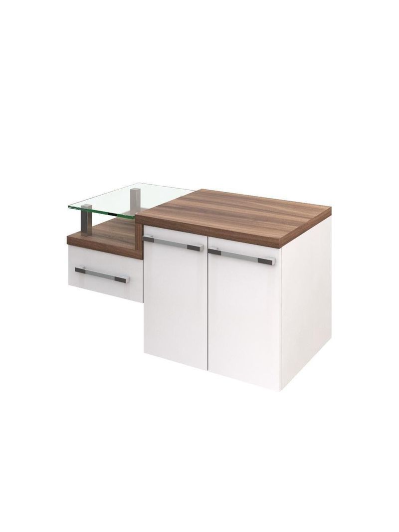 Gabinete Armario Para Banheiro Legno 830 (somente Balcao) Branco Chess C-nogal