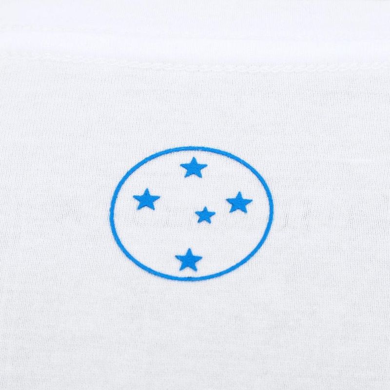 Camiseta cruzeiro escudo retrô masculina