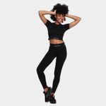 Camiseta cropped speedo esportiva feminina