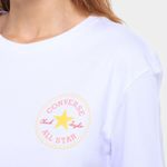 Camiseta converse go-to as pach cropped feminina