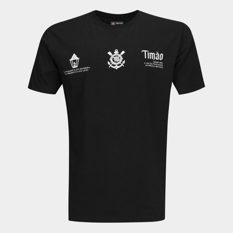 Camiseta corinthians classic masculina