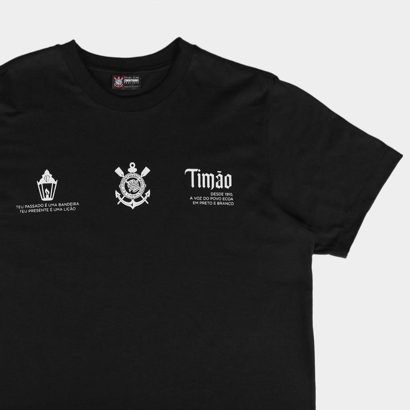 Camiseta corinthians classic masculina