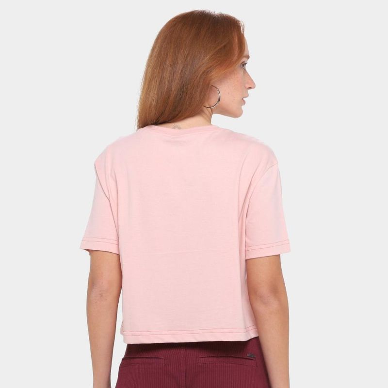 Camiseta converse go-to as pach cropped feminina