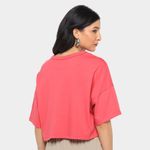 Camiseta colcci cropped feminina