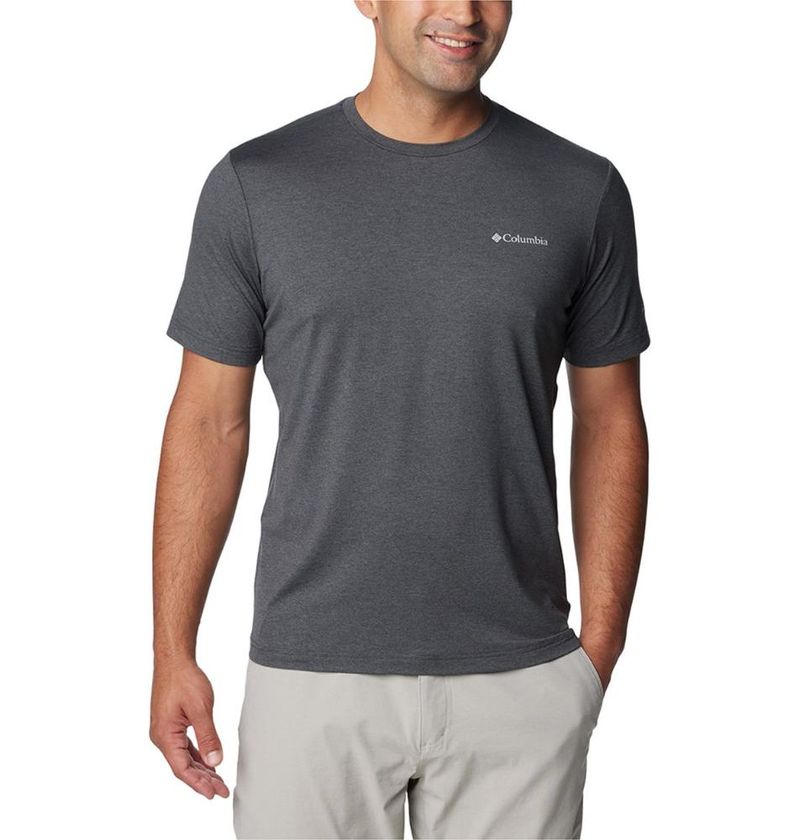 Camiseta columbia tech trail crew neck ii masculina