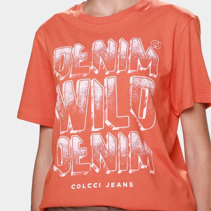 Camiseta colcci casual feminina