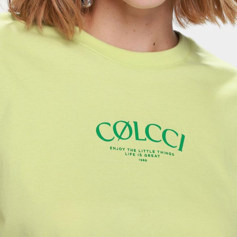 Camiseta colcci 1986 feminina