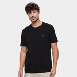 Camiseta calvin klein patch casual masculina
