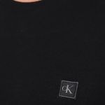 Camiseta calvin klein patch casual masculina