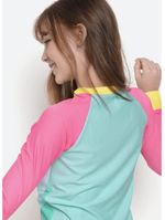 Camiseta menina teen unicórnio aloha
