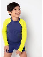 Camiseta menino teen color block