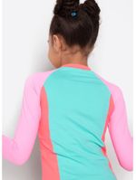Camiseta menina teen com proteção solar unicórnio cherry