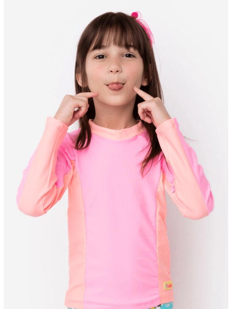 Camiseta lisa menina kids