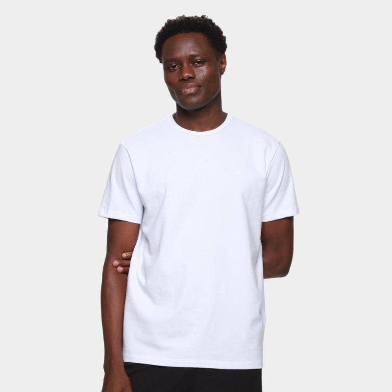 Camiseta calvin klein address masculina