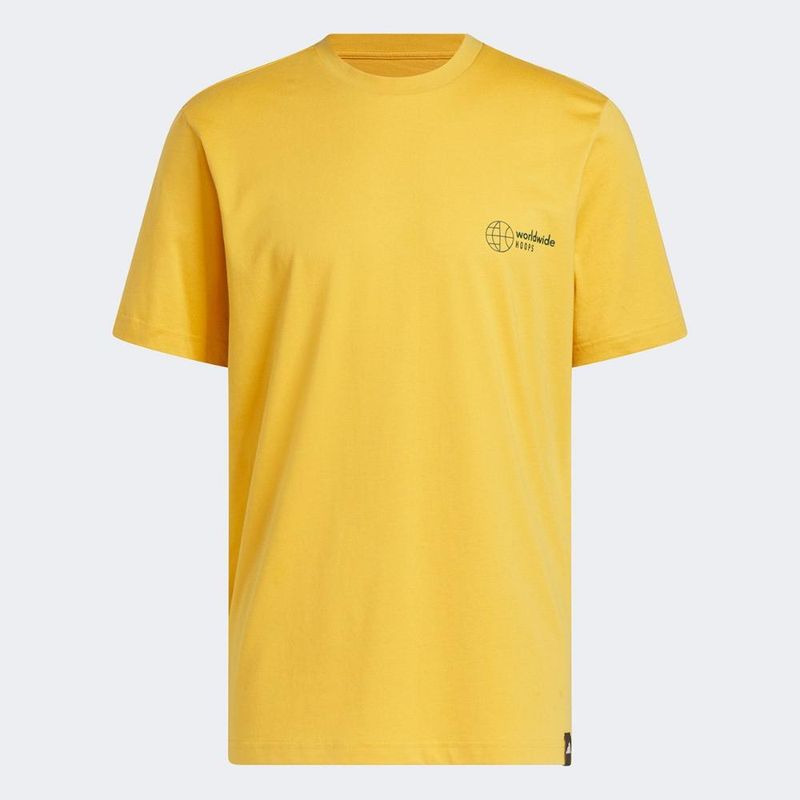 Camiseta adidas world wide hoops hbr masculina