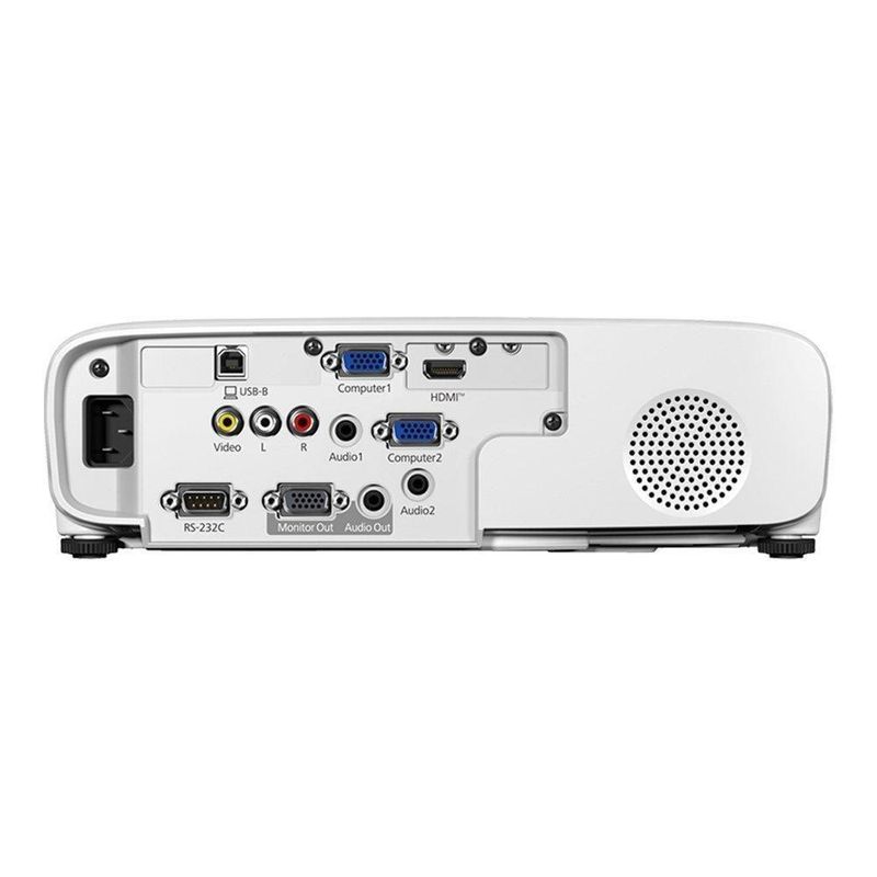 Projetor Epson E24+ Powerlite 3LCD 3400 Lumens XGA 15000:1 Branco
