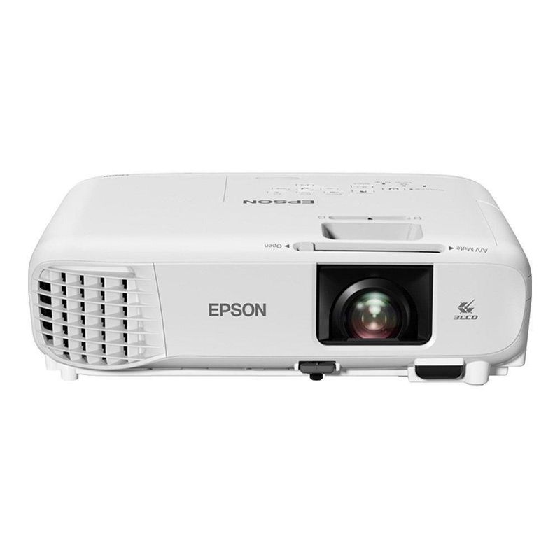 Projetor Epson E24+ Powerlite 3LCD 3400 Lumens XGA 15000:1 Branco