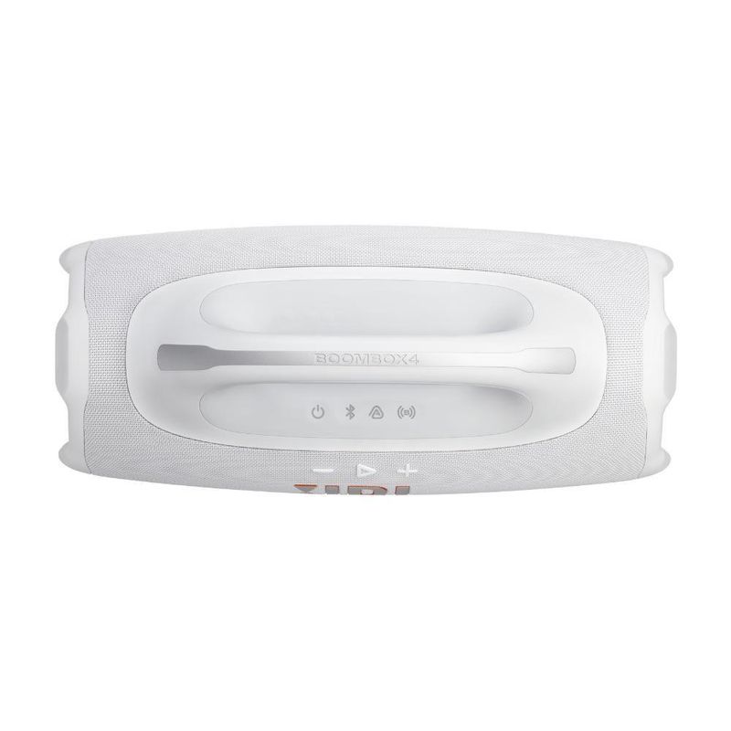 Caixa de Som JBL Boombox 4 210W Estéreo Bluetooth Bivolt Branco com Bateria Recarregavel 34 Horas