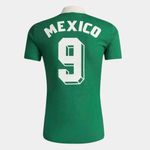 Camisa seleção méxico home 86 nº9 adidas masculina