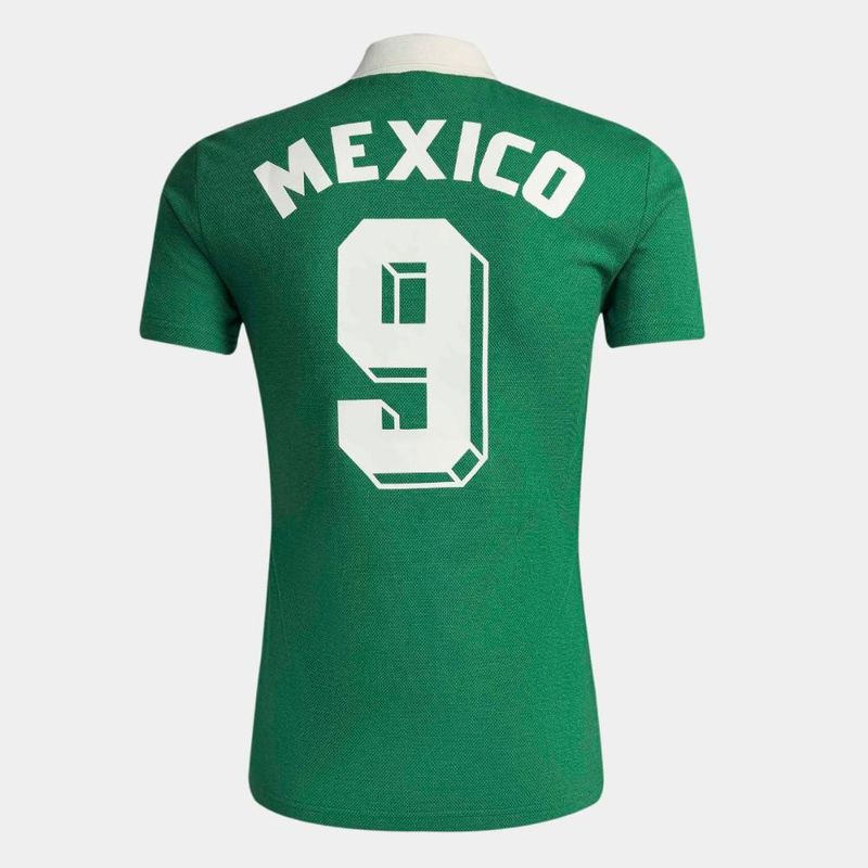 Camisa seleção méxico home 86 nº9 adidas masculina