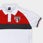 Camisa polo são paulo triple masculina