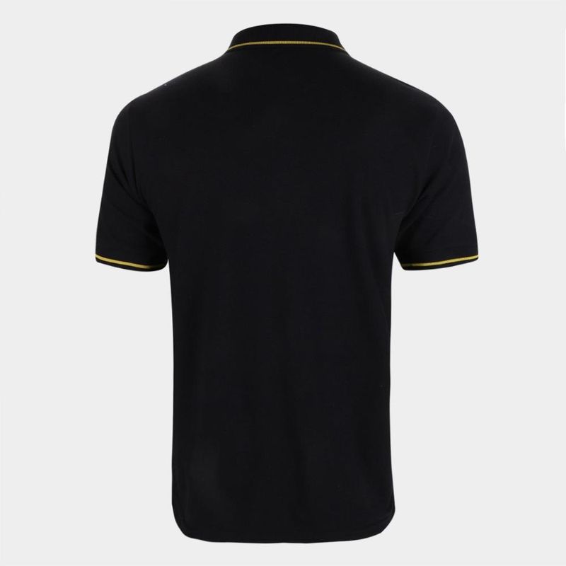 Camisa polo são paulo ouro vintage retrômania masculina