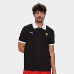 Camisa polo puma ferrari piquet masculina