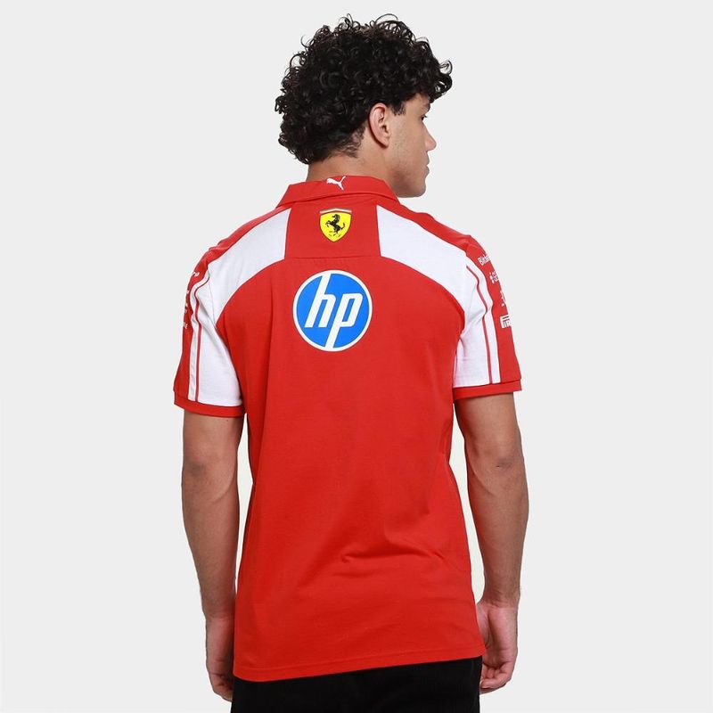Camisa polo puma scuderia ferrari