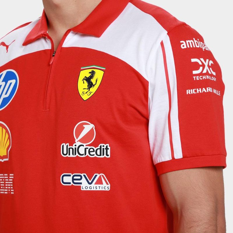 Camisa polo puma scuderia ferrari