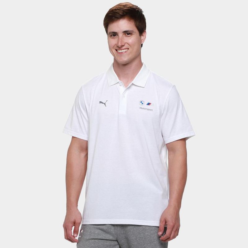 Camisa polo puma bmw mms ess masculina
